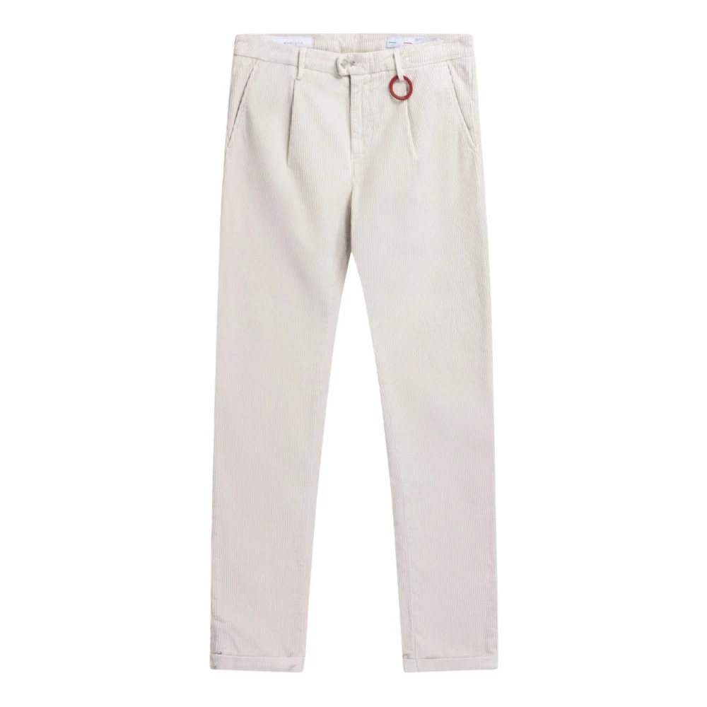 Tramarossa Men's Beige Slim-Fit Trousers, W32, Alberto Chino Trousers
