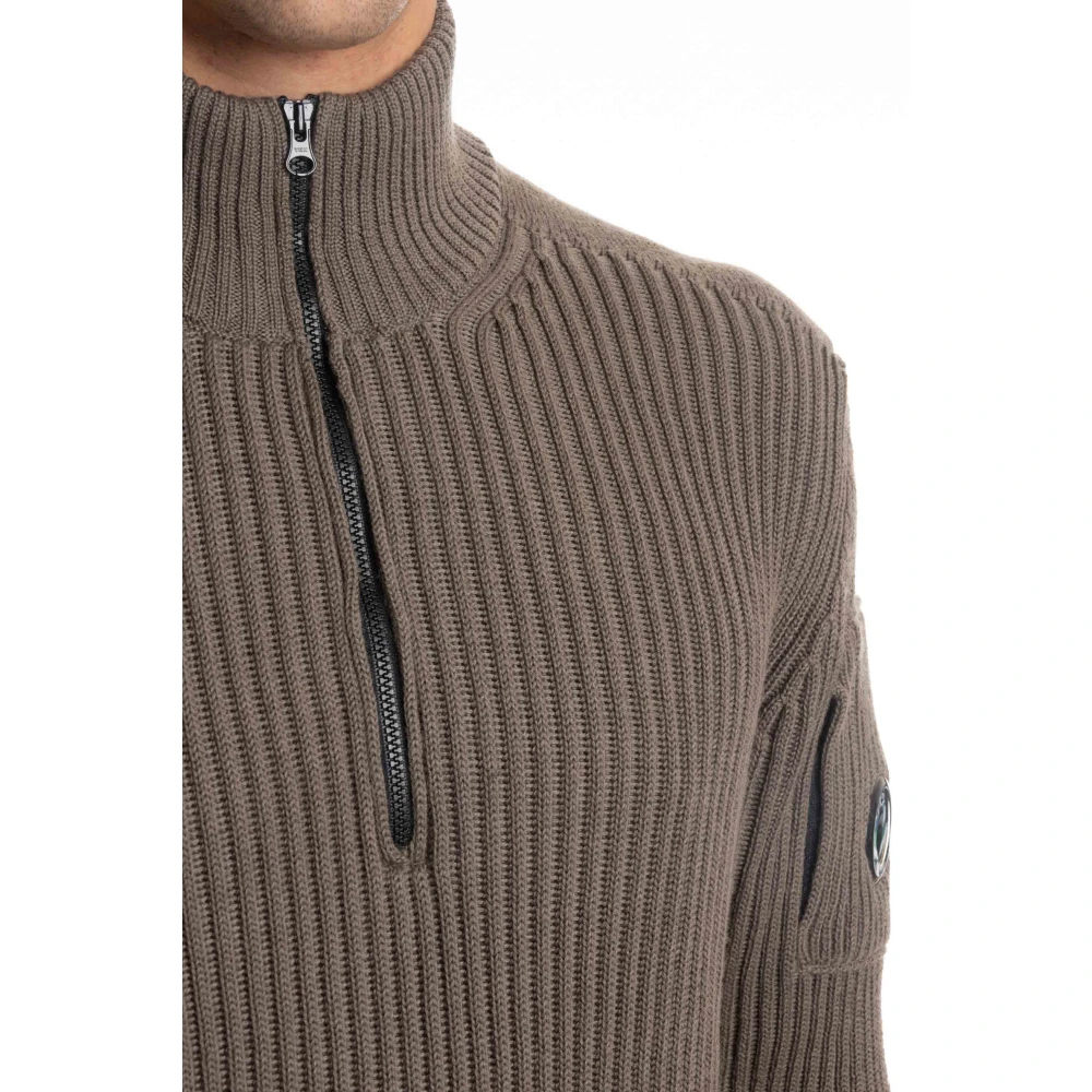 C.P. Company Winterbreisel met CP Lens-detail Brown Heren