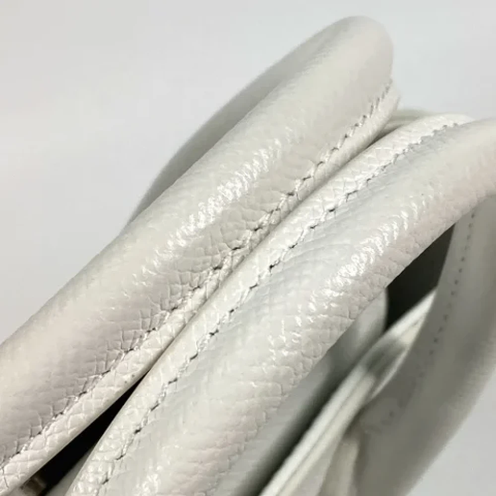 Balenciaga Vintage Pre-owned Leather shoulder-bags White Dames