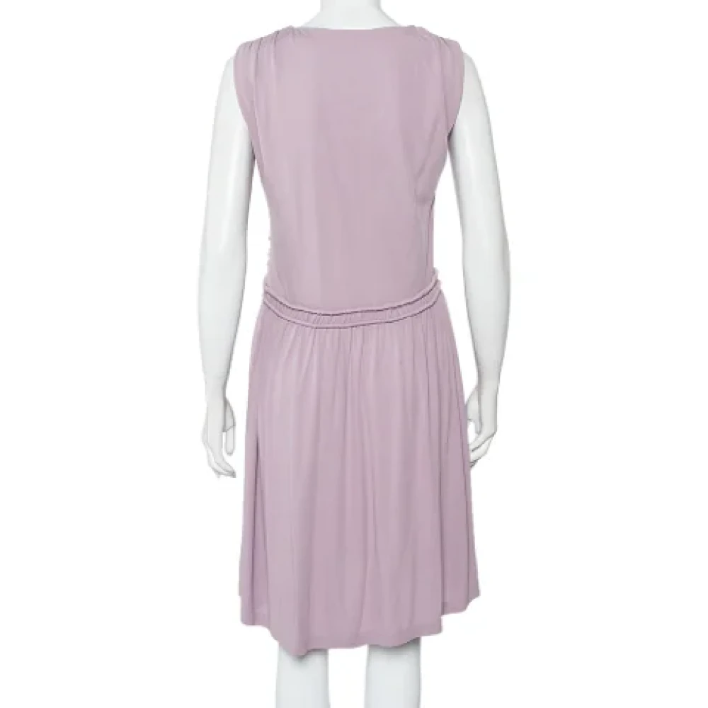Fendi Vintage Pre-owned Fabric dresses Purple Dames