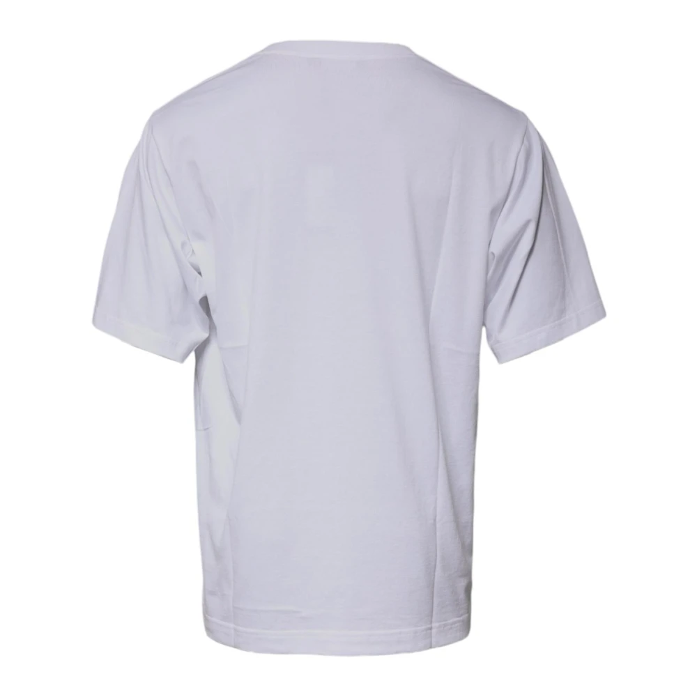 Dolce & Gabbana T-shirt met Grafische Print White Heren