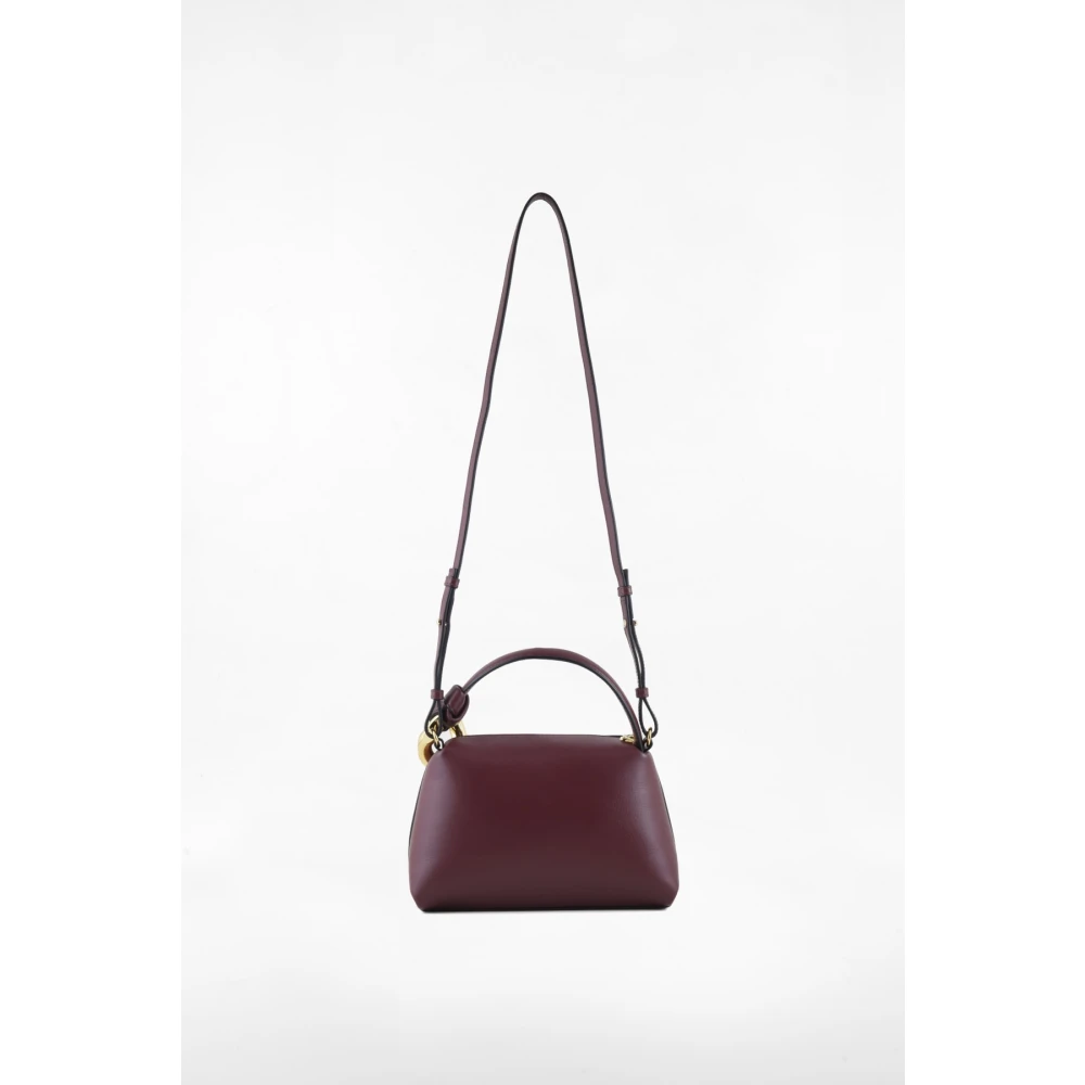 JW Anderson Leren Tassen Collectie Red Dames