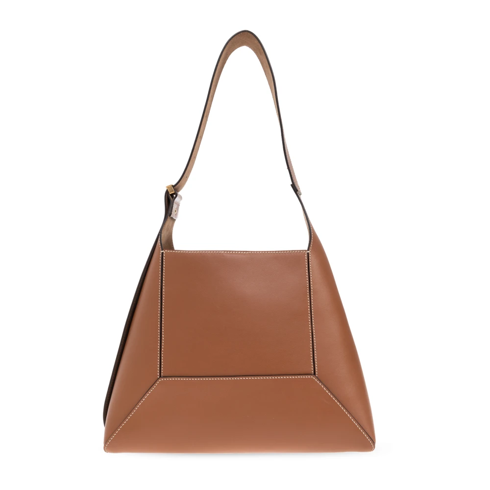 Jimmy Choo Schoudertas Diamond Medium Brown Dames