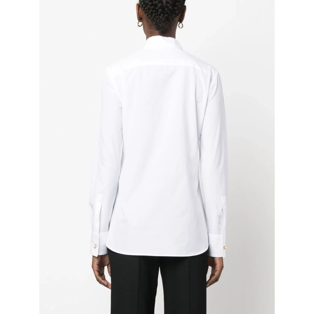 Lanvin Lange mouwen overhemd in Optic White Dames