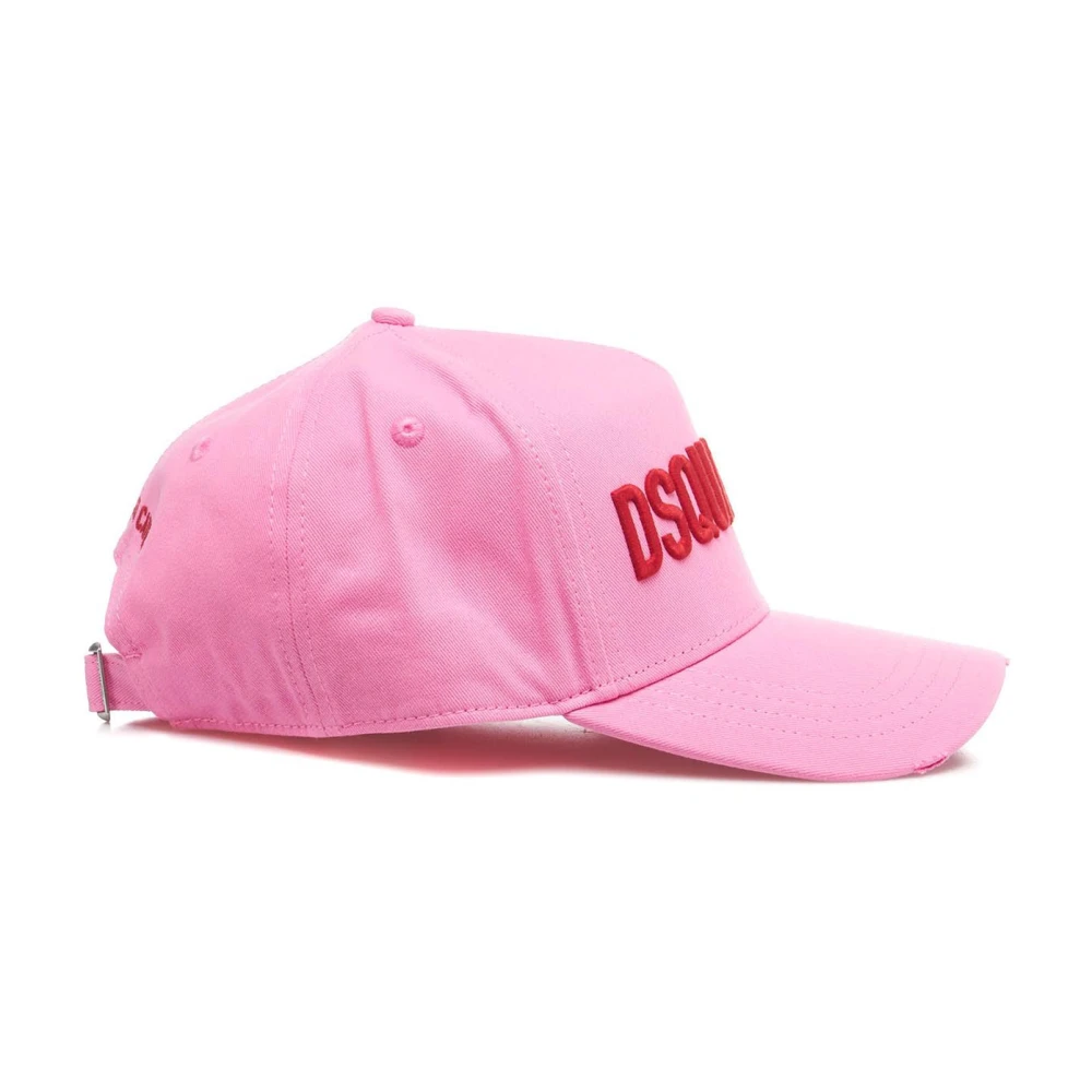 Dsquared2 Logo Baseballpet Pink Dames