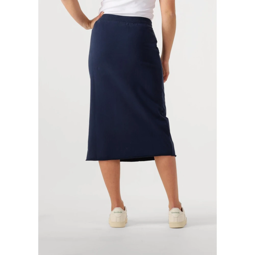 Penn&Ink N.Y Blauwe Mini Rok Utility Trend Blue Dames