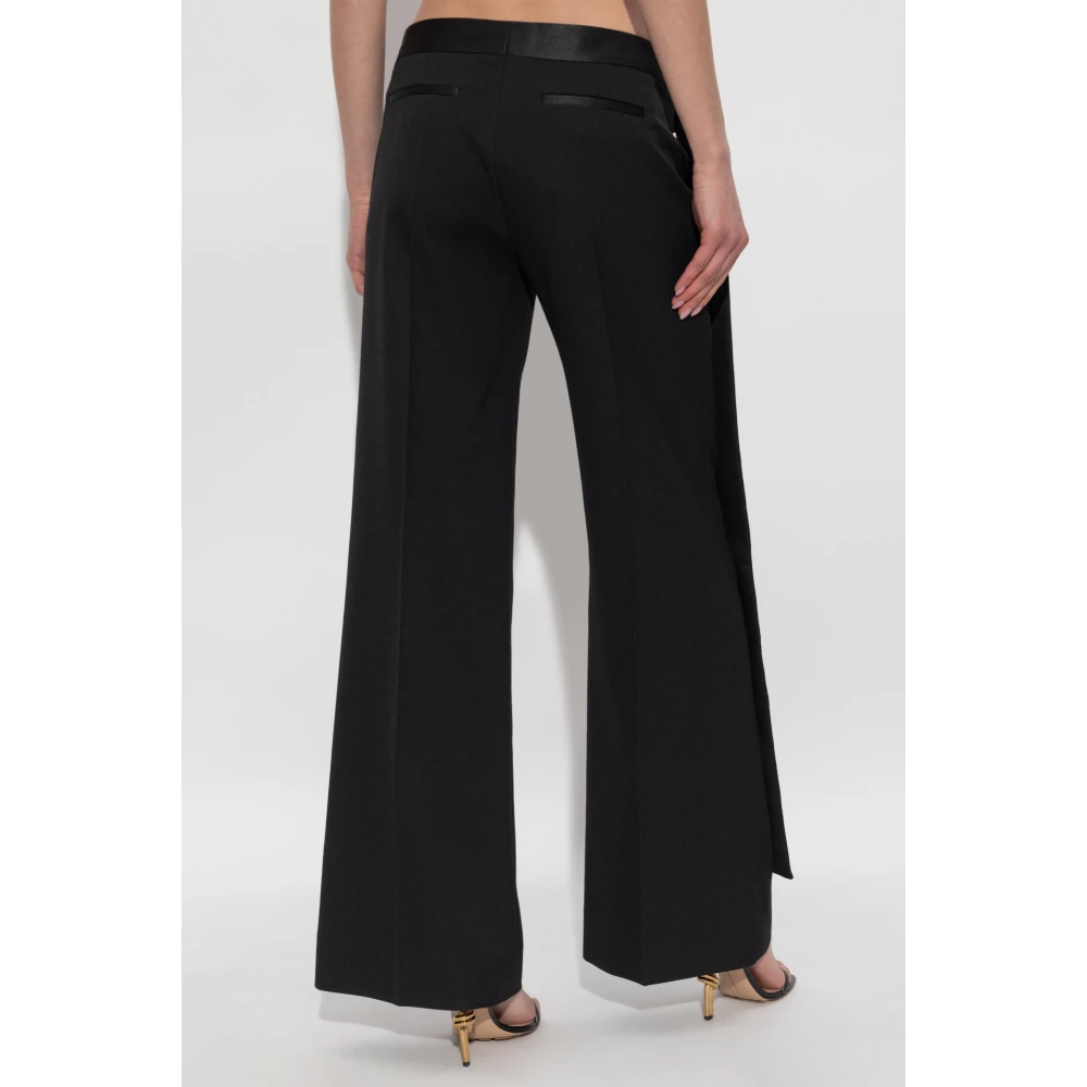 Victoria Beckham Geplooide broek Black Dames