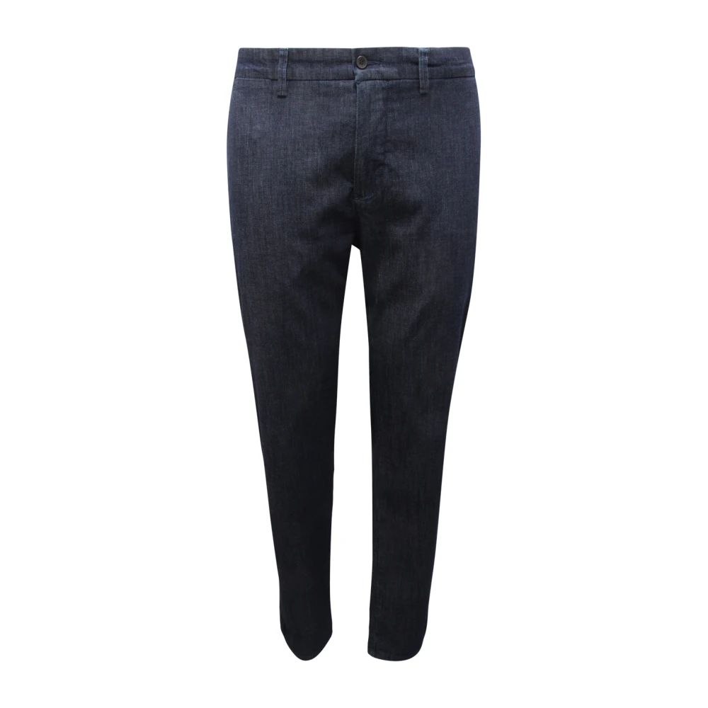 Harmont & Blaine Blue Chinos, Male, 2XL, Effect Trousers