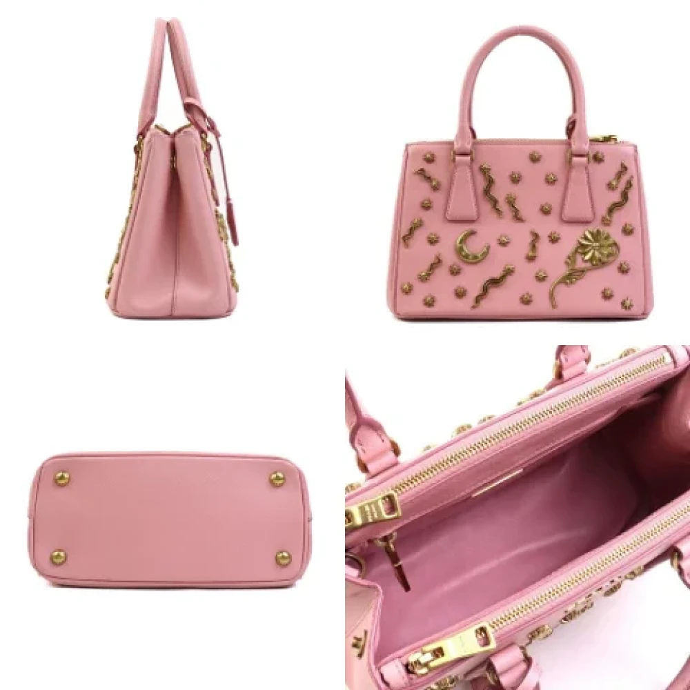 Prada Vintage Pre-owned Fabric prada-bags Pink Dames