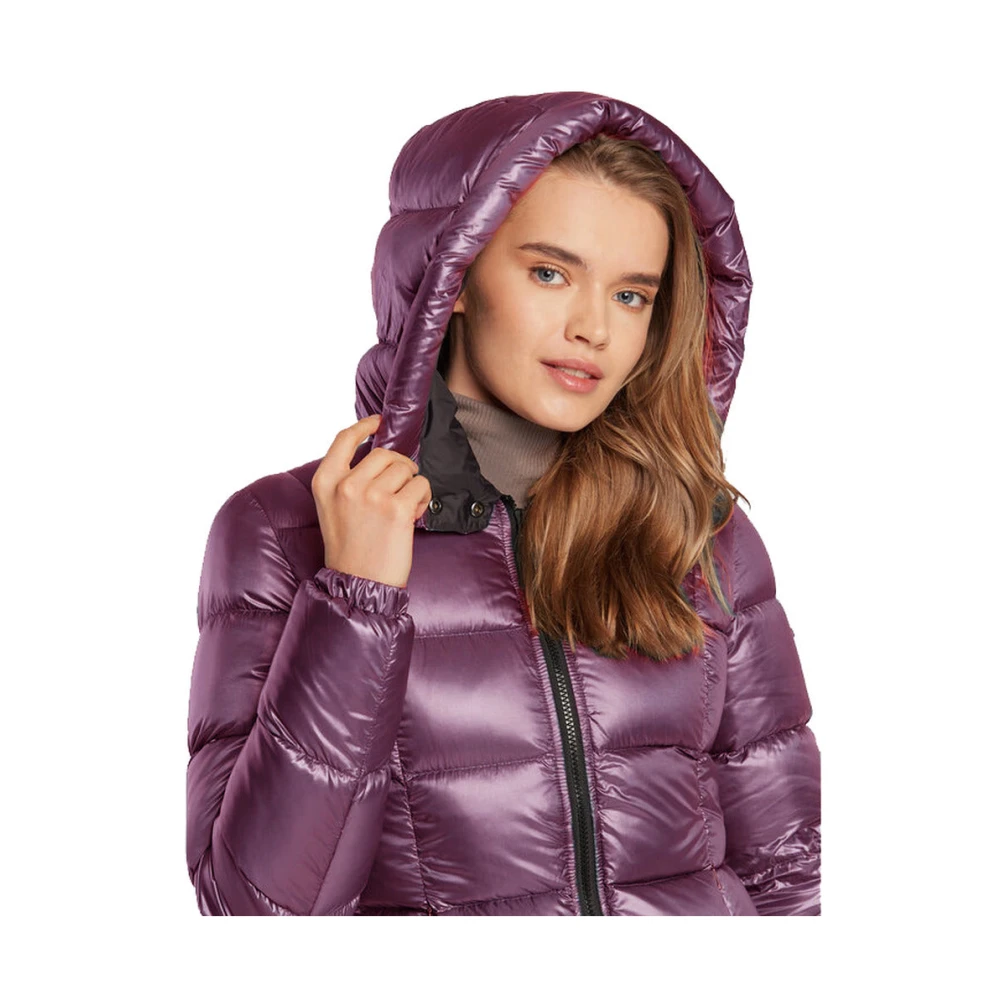 RefrigiWear Lichtpaarse donsjas met rits Purple Dames