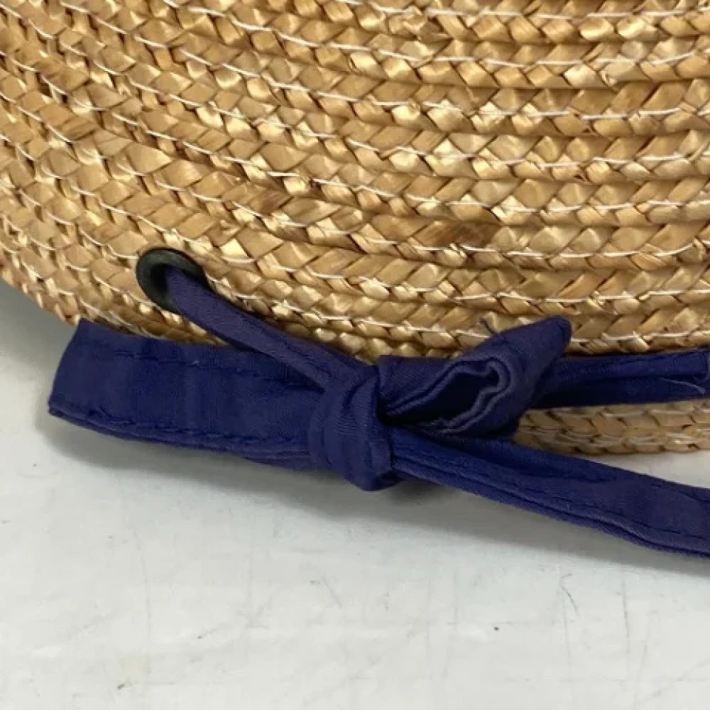 Dior Vintage Pre-owned Cotton hats Purple Dames