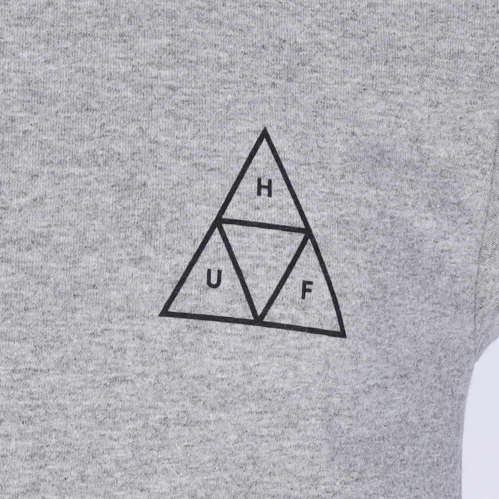 HUF Driehoek Tee Athletisch Heren T-shirt Gray Heren
