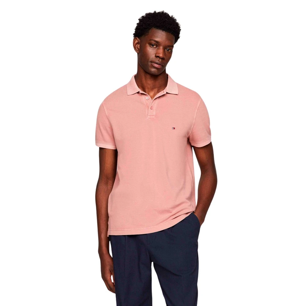 Tommy Hilfiger Polo Shirts Pink Heren