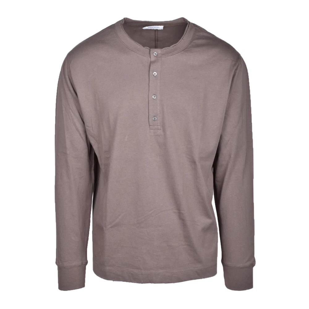 Paolo Pecora Katoenen T-shirt Blue Heren