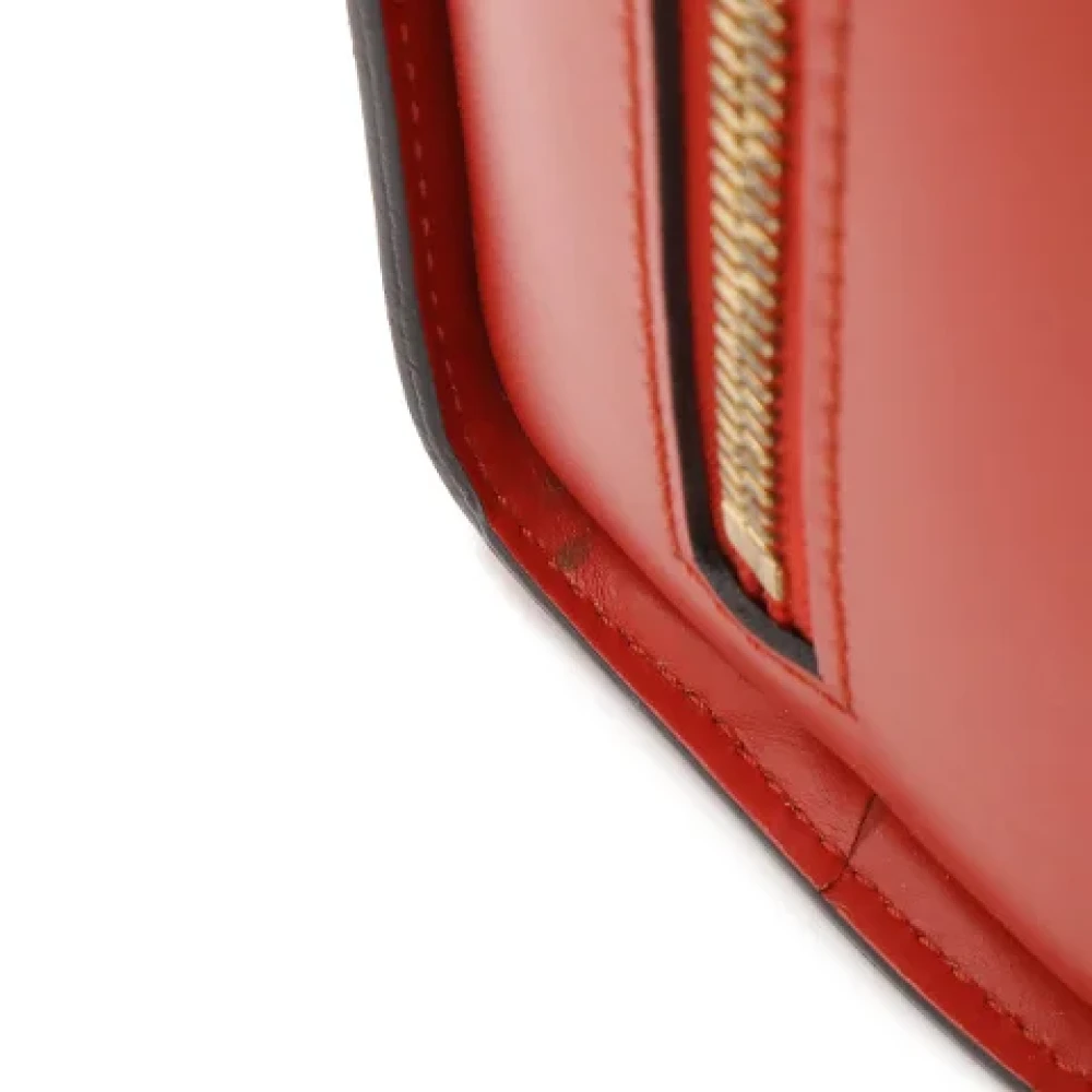 Louis Vuitton Vintage Pre-owned Leather backpacks Red Dames