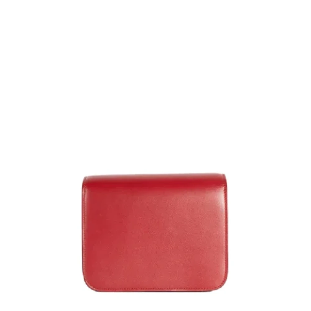 Celine Vintage Pre-owned Leather celine-bags Red Dames