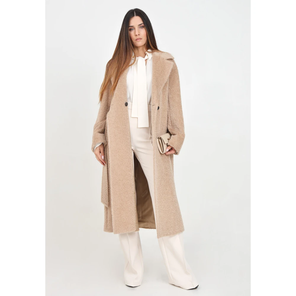 Max Mara Beige Nilo Jas voor vrouwen Beige Dames