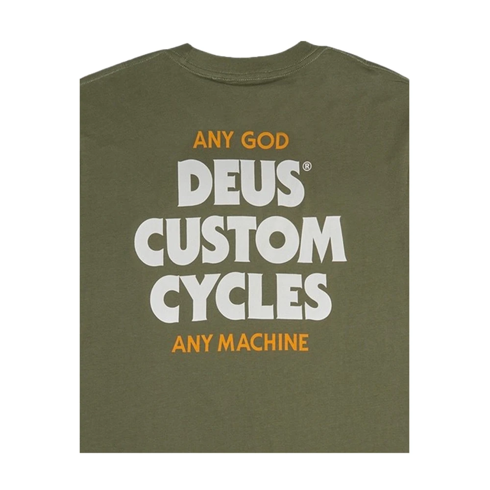 Deus Ex Machina T-Shirts Green Heren