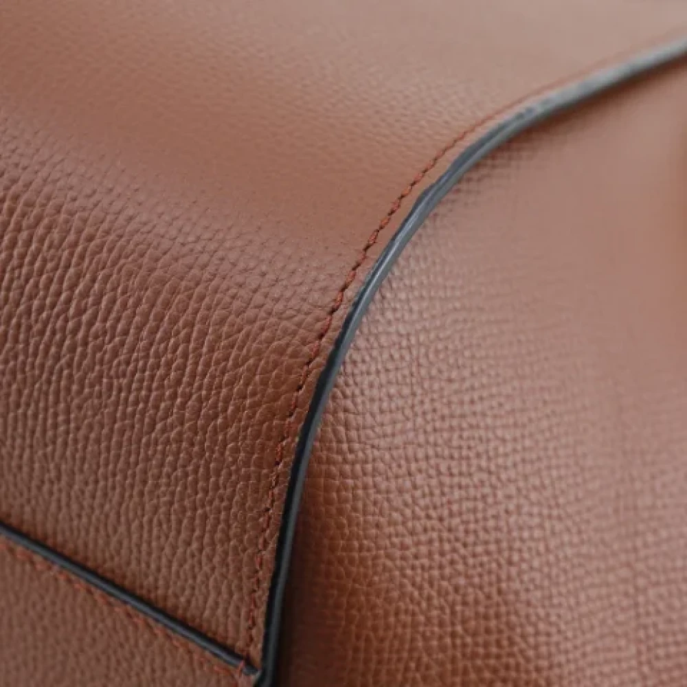 Loewe Pre-owned Leather shoulder-bags Brown Dames