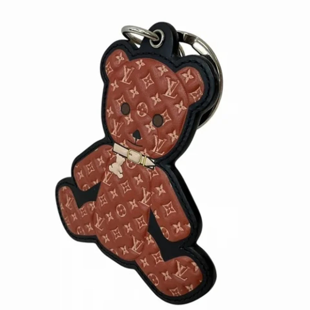 Louis Vuitton Vintage Pre-owned Fabric key-holders Brown Dames