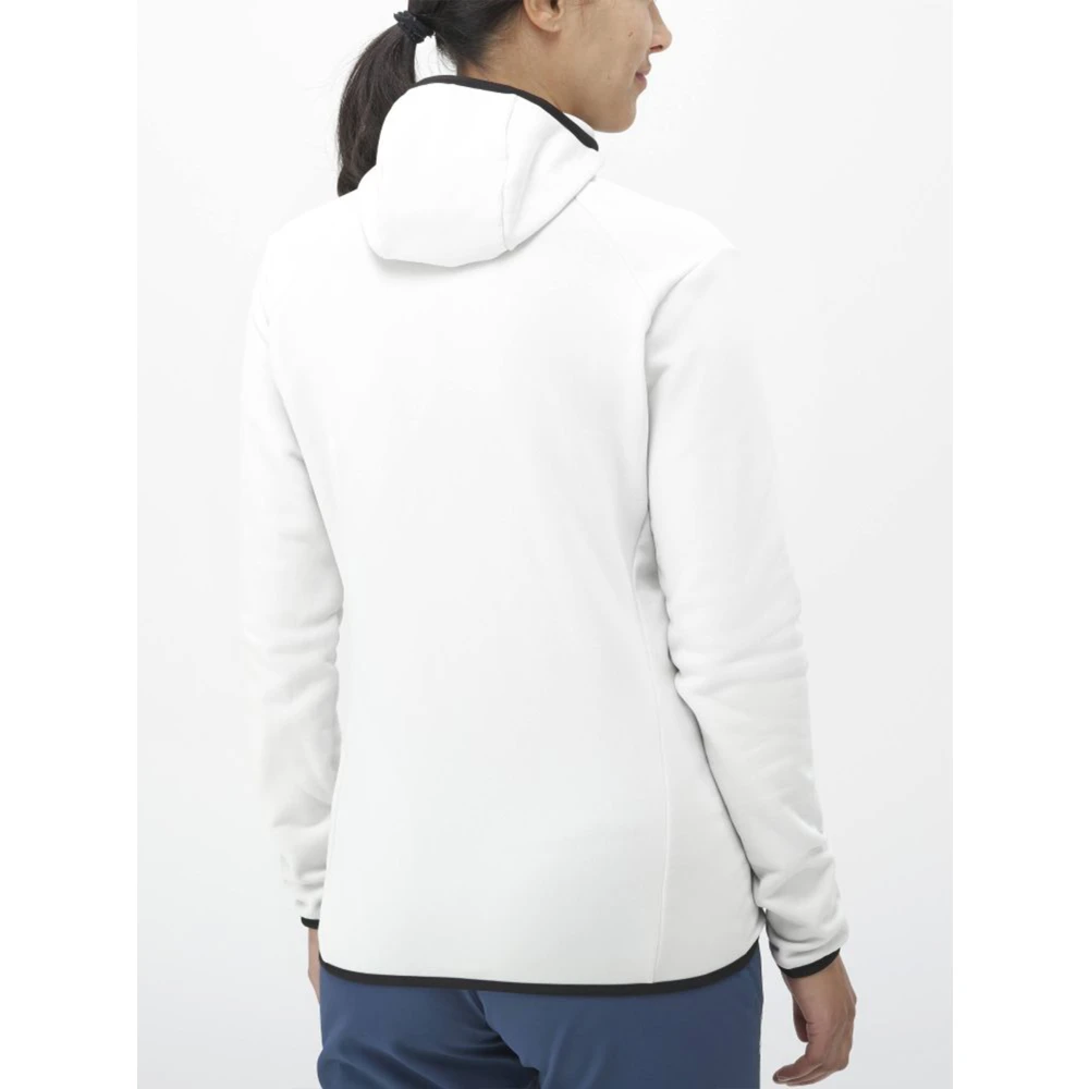 Millet Foggy Dew Fleece Hoodie White Dames