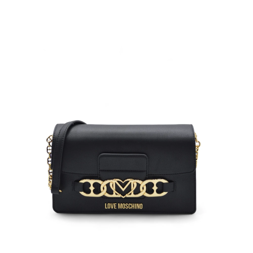 Love Moschino Iconische Logo Crossbody Tas Black Dames