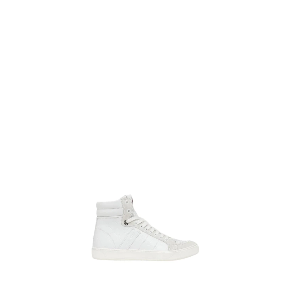 Moncler Hoge Top Sneakers Dames Schoenen Wit
