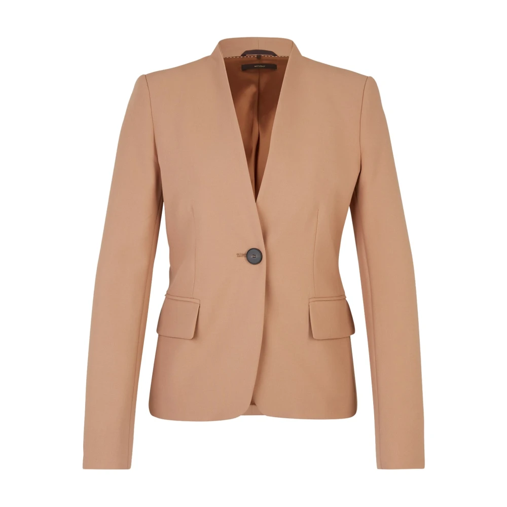 Windsor Stijlvolle Dames Blazer Brown Dames