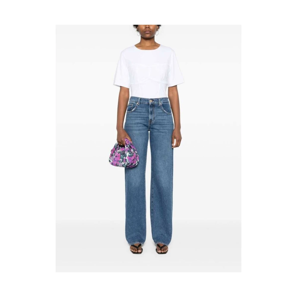 7 For All Mankind Jeans bootcut Blue Dames