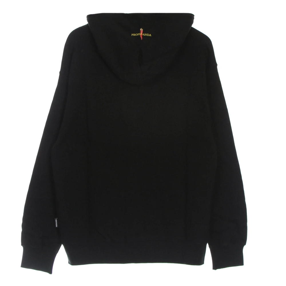 Propaganda Zwarte lichtgewicht hoodie Black Heren