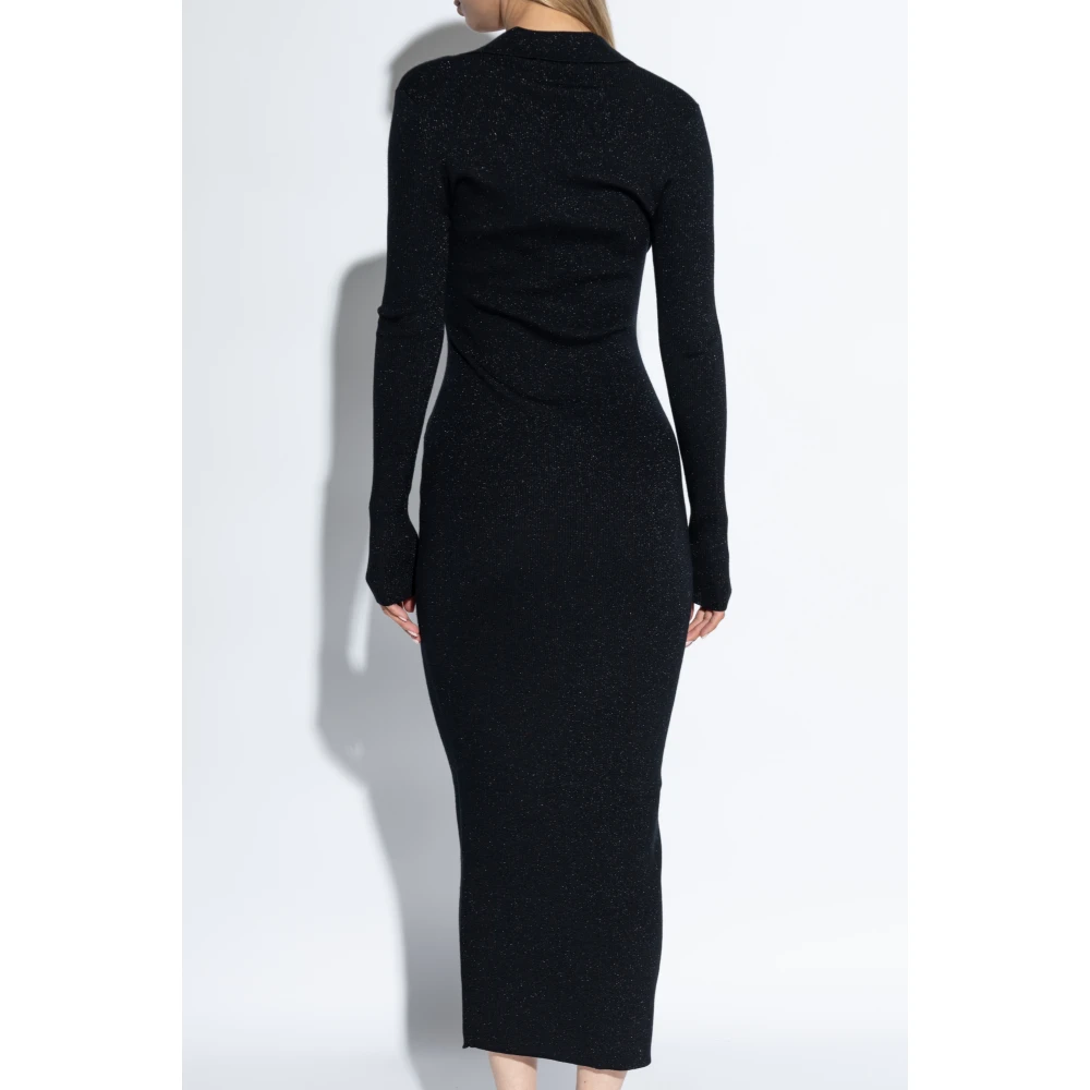 Max Mara Ribjurk Frais Black Dames