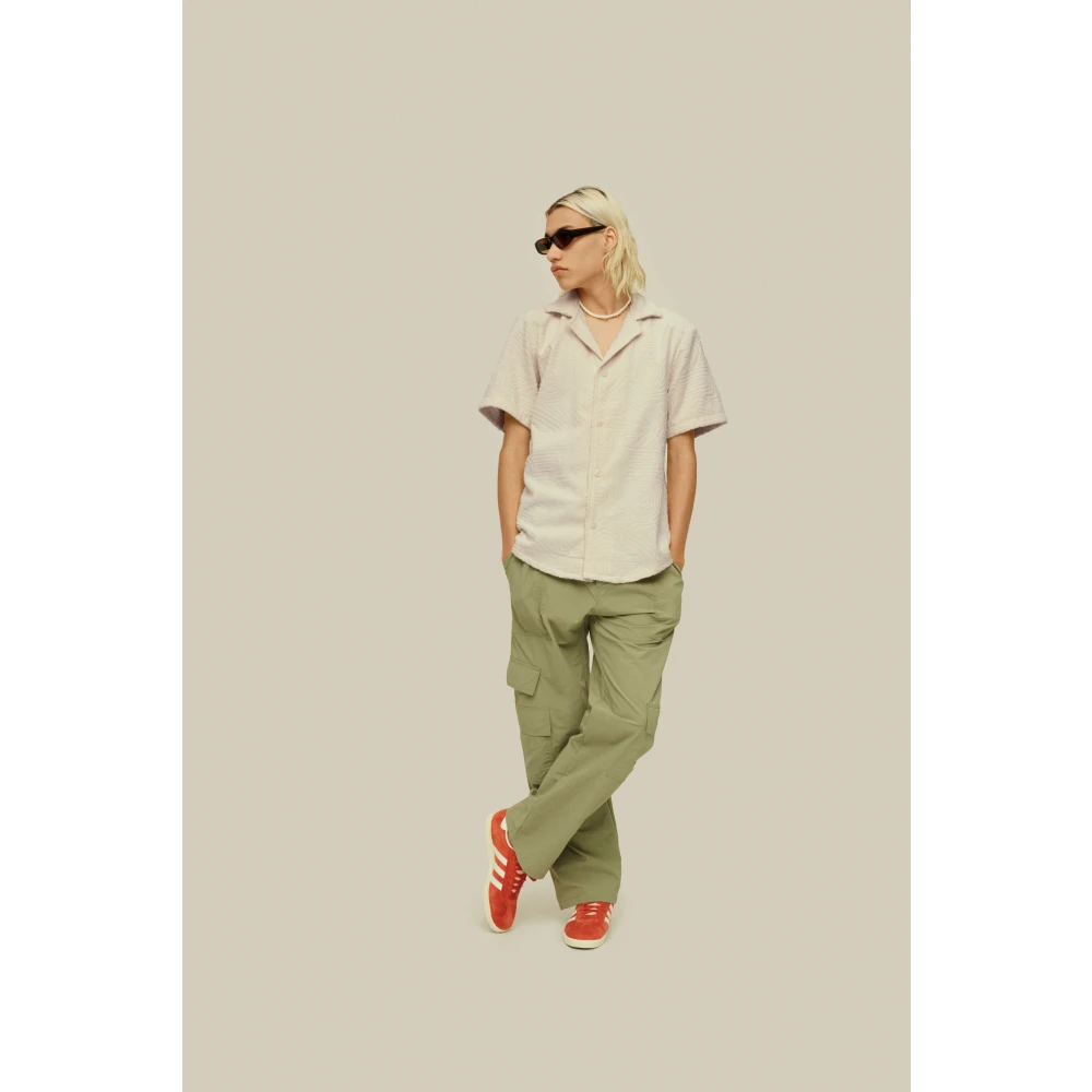 OAS Labyrint Terry Shirt Beige Heren