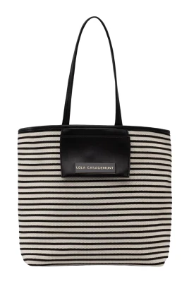 Shopper med logotypbricka