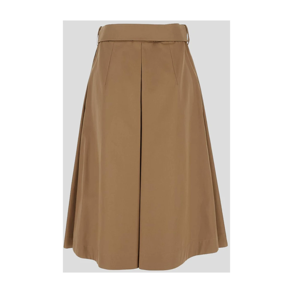 Burberry Midi Skirts Brown Dames