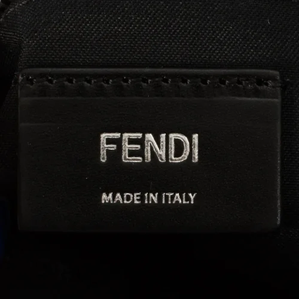 Fendi Vintage Pre-owned Leather fendi-bags Blue Dames