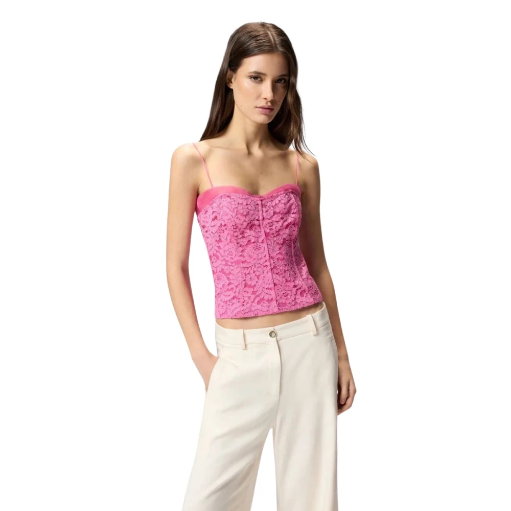 Pinko Donna Rosa Top, M, New,