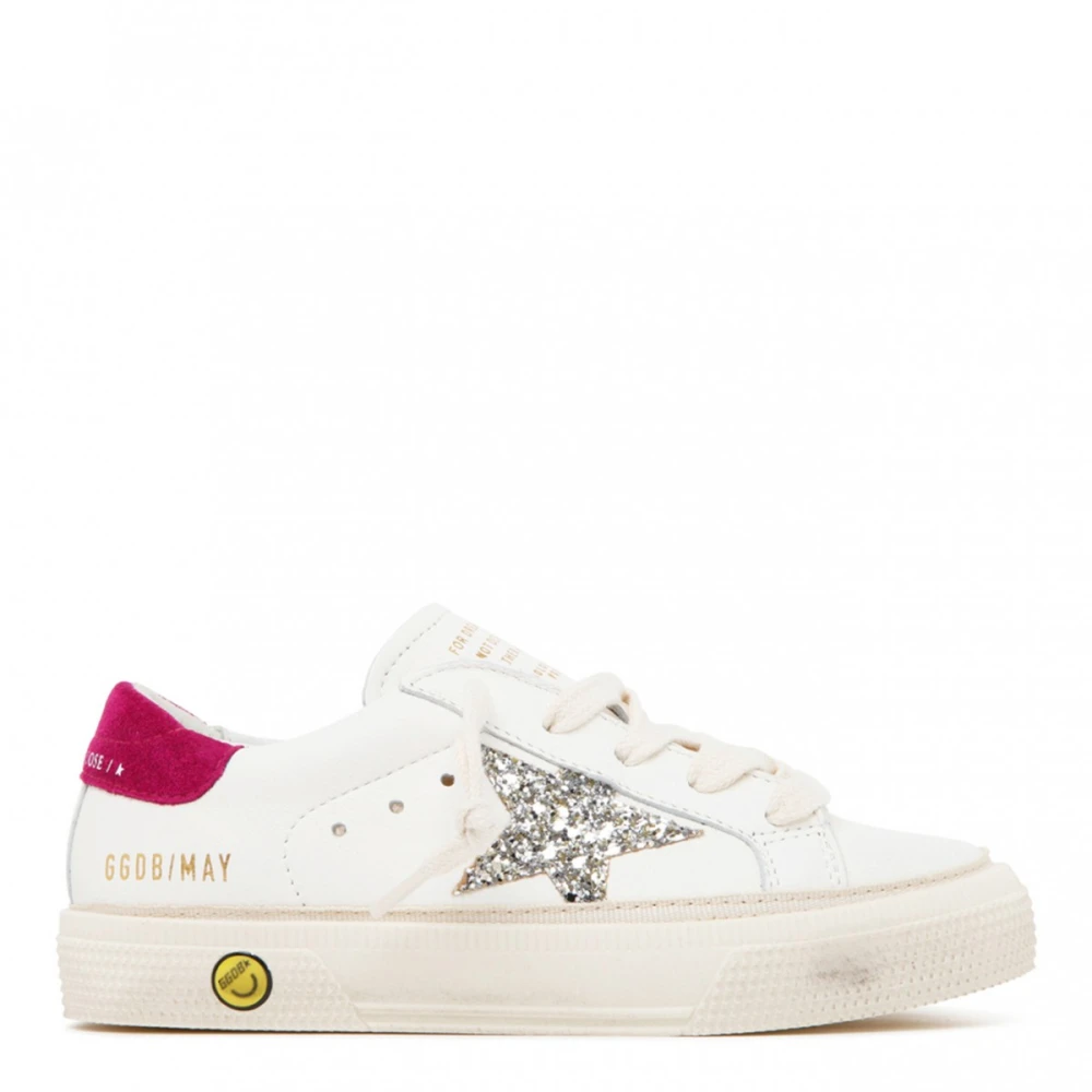 Golden Goose Superstar Sneakers White, Flicka