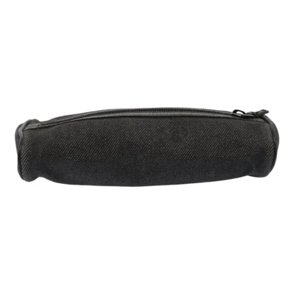 Gucci Vintage Pre-owned Canvas clutches Black Dames