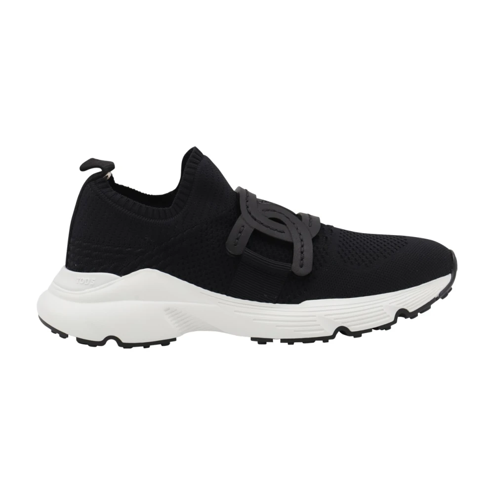 Tod’s Zwarte Tech Kate Sneakers Dames Schoenen