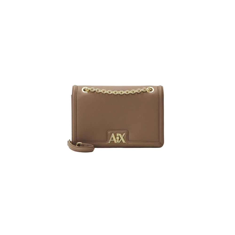 Armani Exchange Stijlvolle Crossbody Tas voor Vrouwen Brown Dames