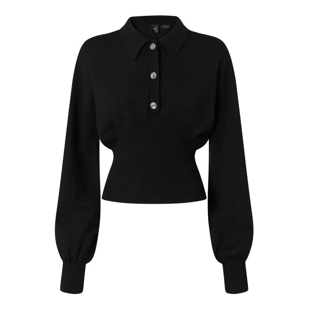 Pinko Rimontaggio Sweater Black Dames