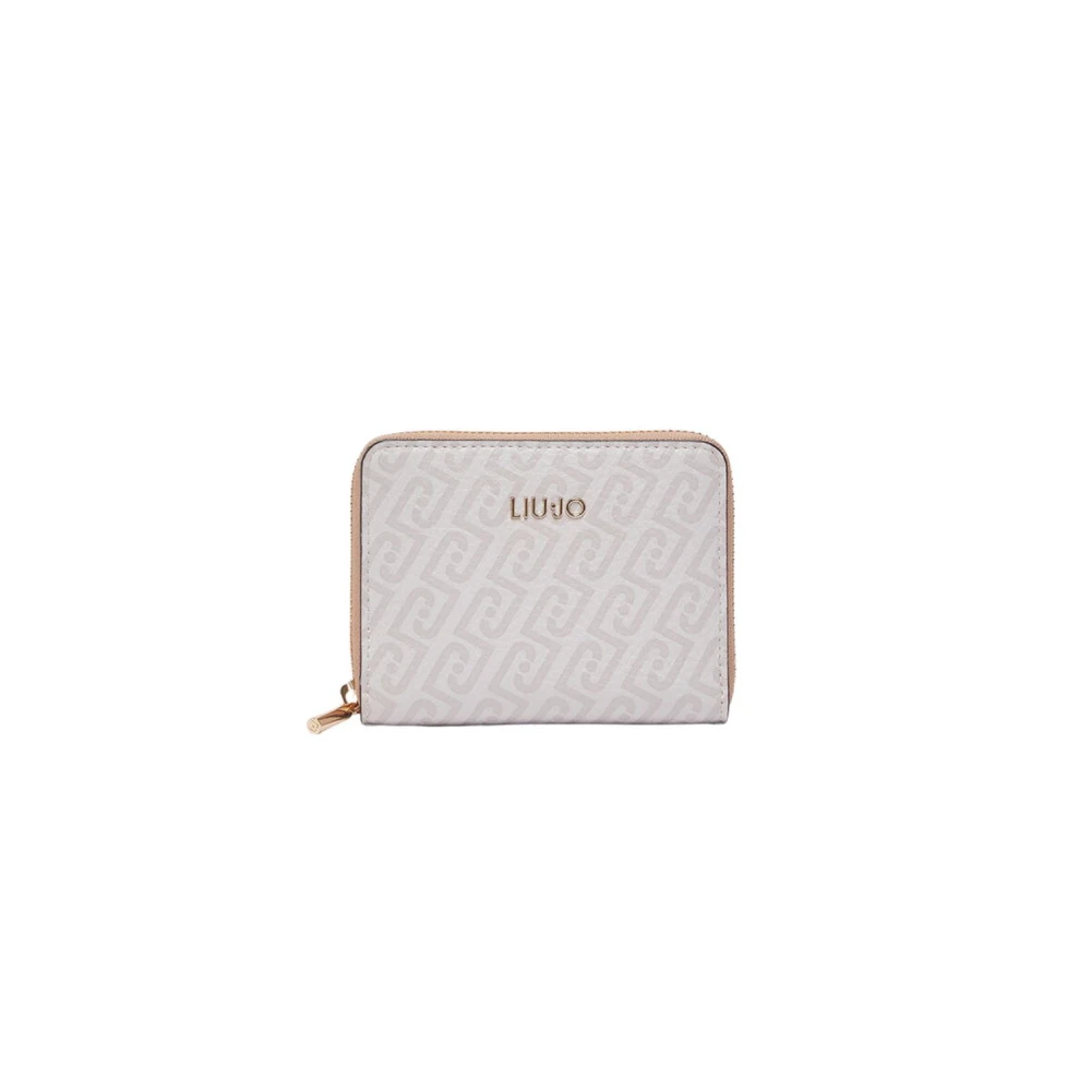 Liu Jo Vrouw Beige Caliwen Zip Wallet