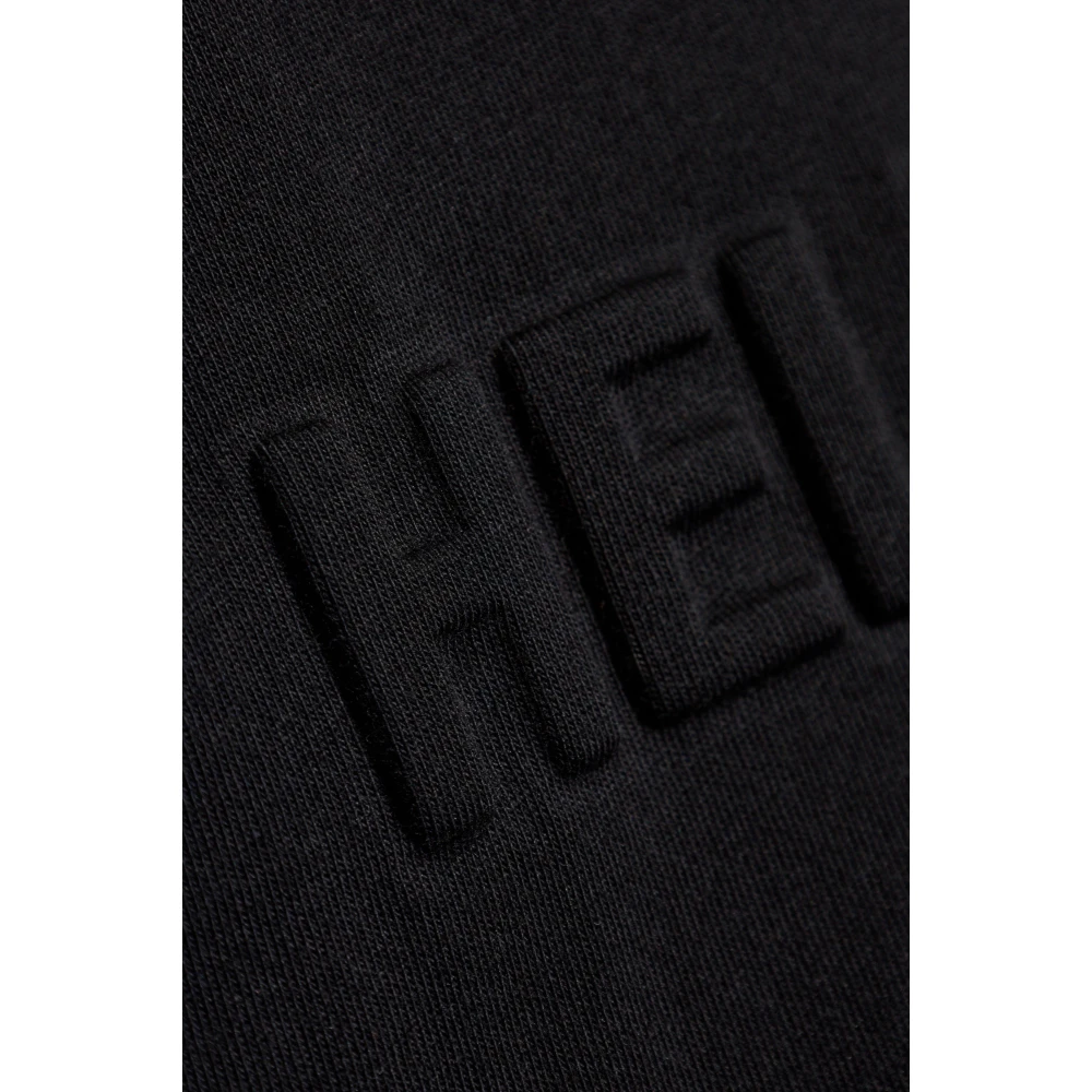 Helmut Lang T-shirt met logo Black Heren