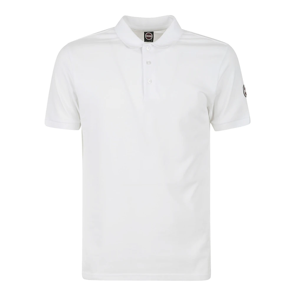 Colmar Stretch Katoenen T-shirts en Polos White Heren