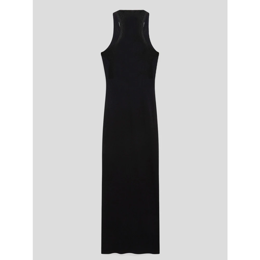 Stella Mccartney Katoenen Ketting Tank Jurk Black Dames