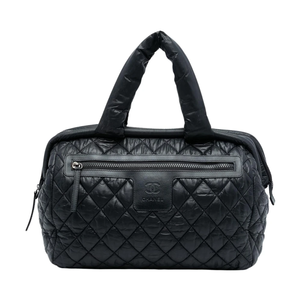 Chanel Vintage Damen Schwarz Pre-Owned, K, One Sizegröße: