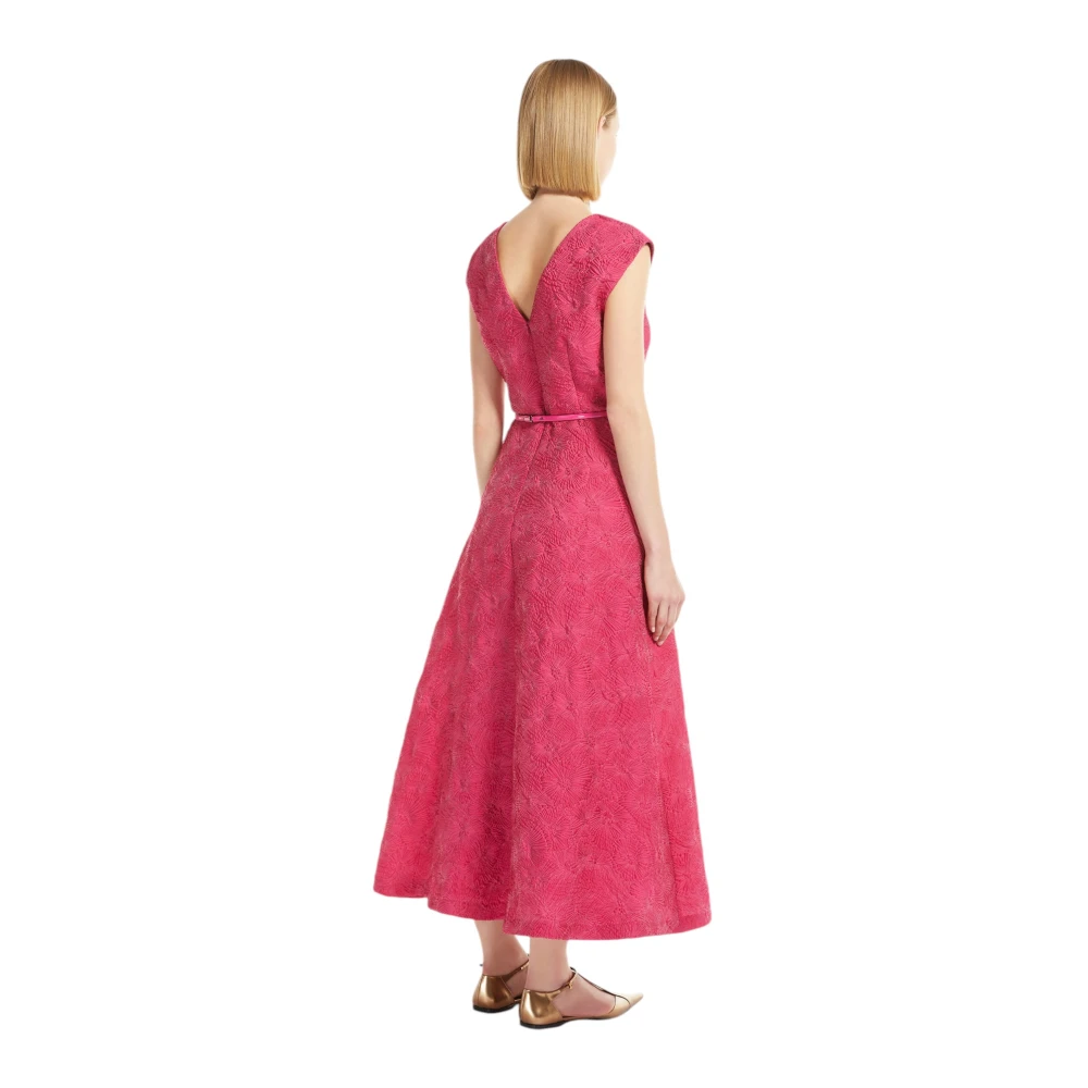 Max Mara Studio Elegante Jurk voor elke gelegenheid Pink Dames