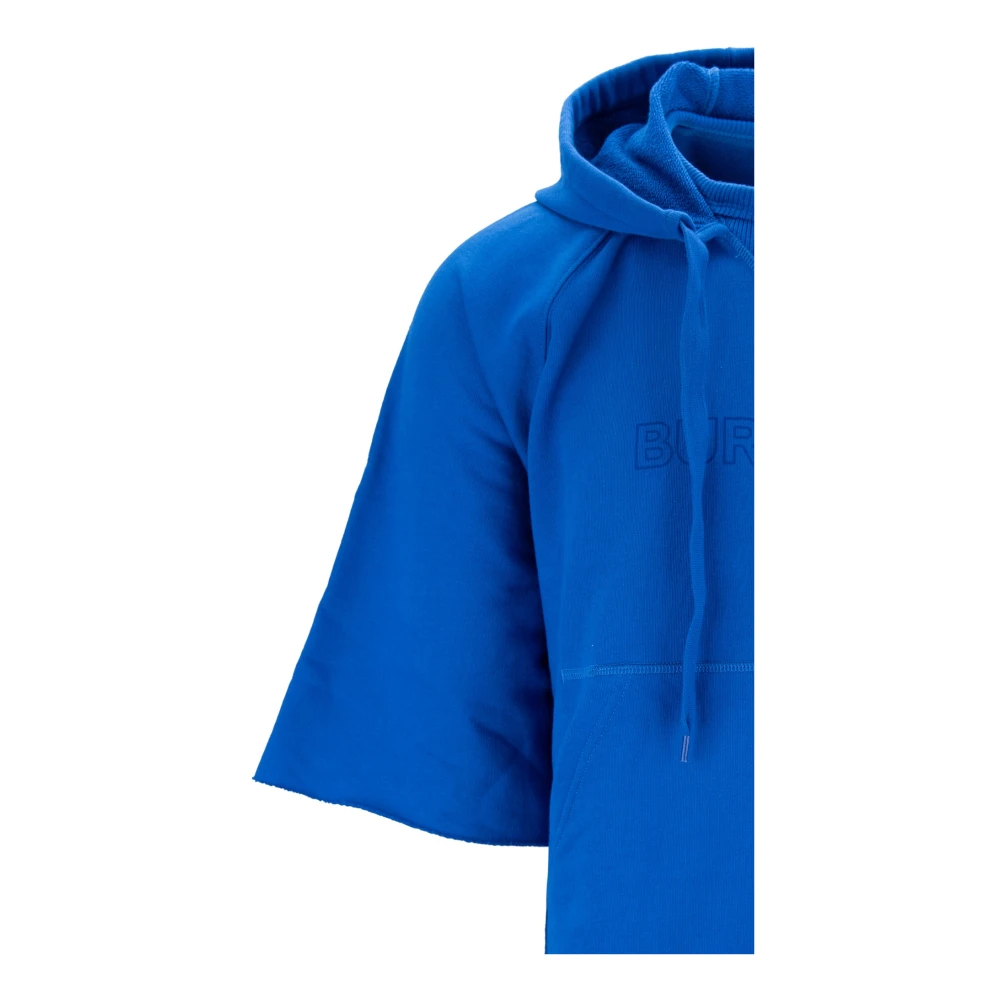 Burberry Heren hoodie met trekkoord Blue Heren