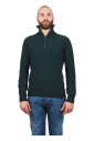 pull-homme-vert-a-demi-zip