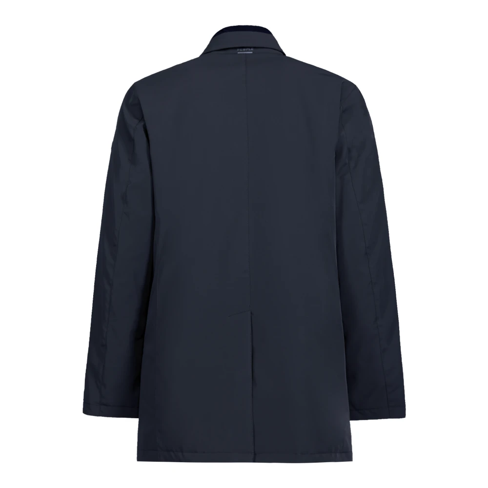People of Shibuya Technische trenchcoat met Primaloft-isolatie Blue Heren